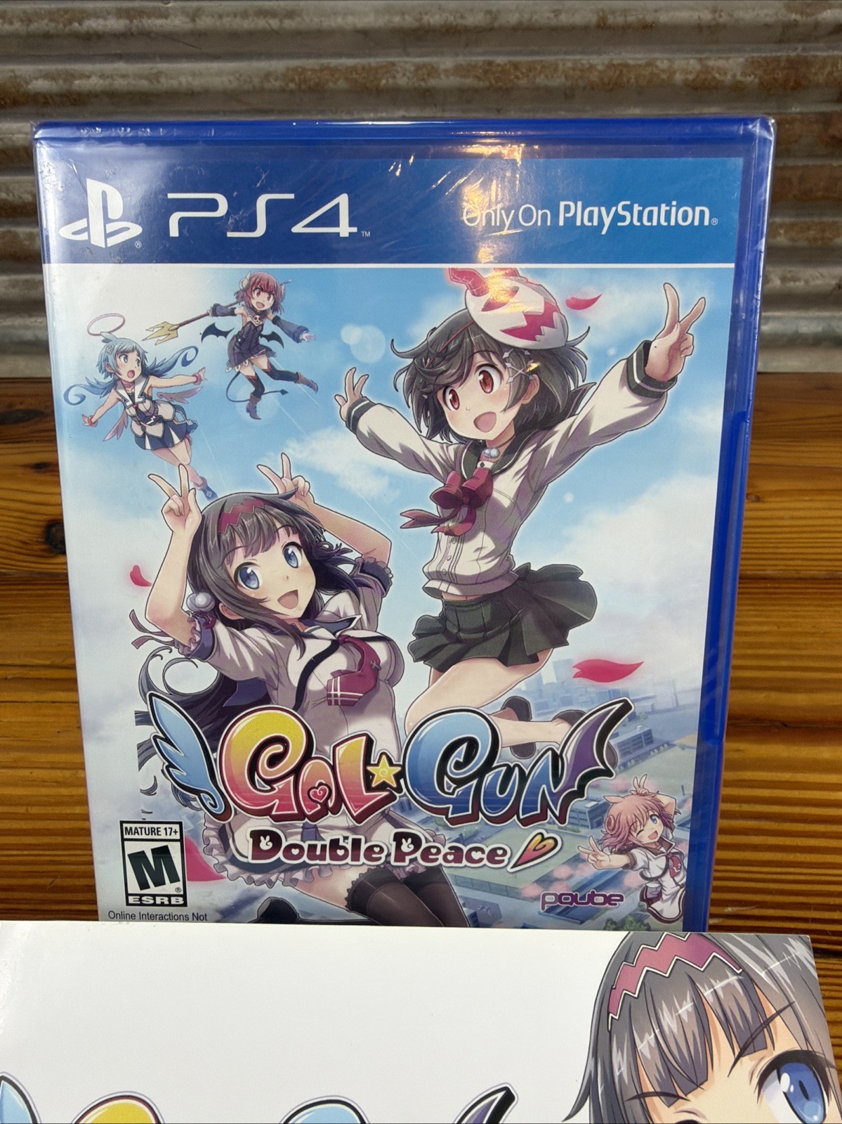 Gal Gun Double Peace Playstation 4 PS4 W/Art Booklet New Factory Sealed