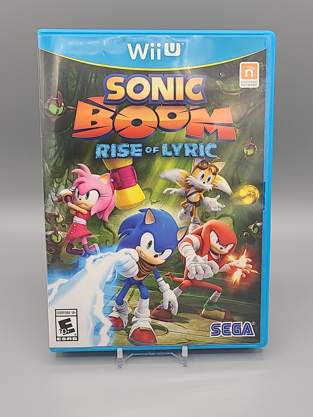SONIC BOOM: RISE OF LYRIC (Nintendo Wii U, 2014) COMPLETE w/ Manual & MINT Disc