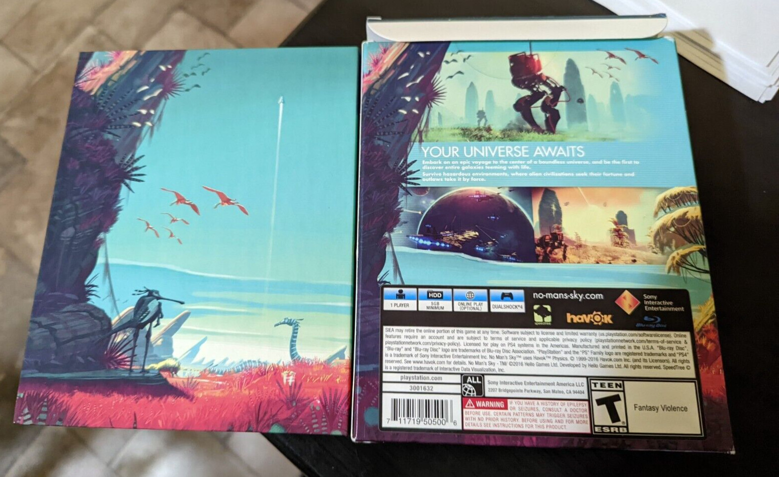 No Man’s Sky Limited Edition – NO GAME, DLC OR STEELBOOK