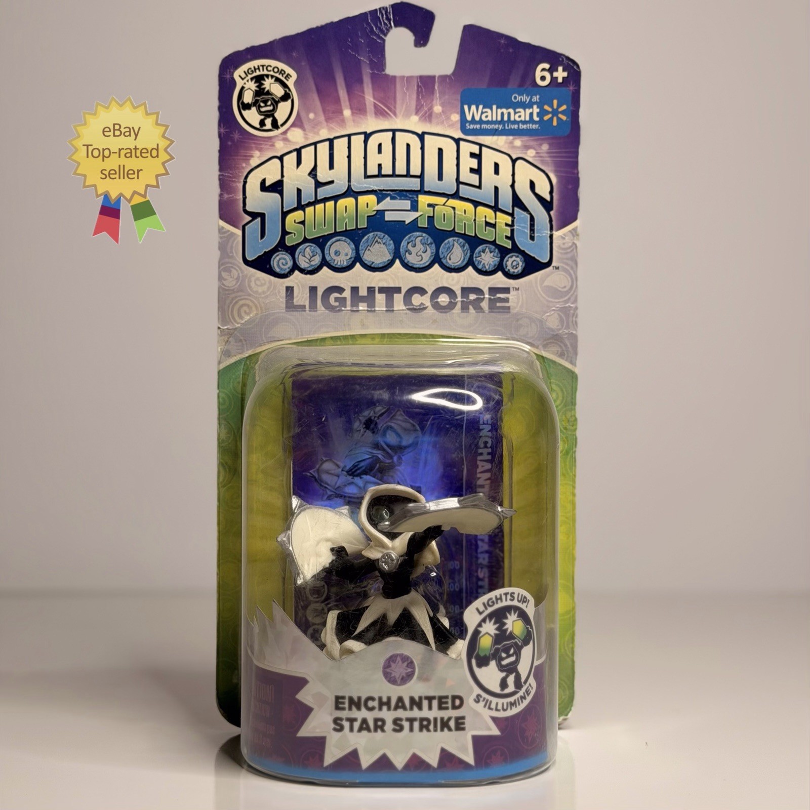 NEW Skylanders Swap Force Lightcore Enchanted Star Strike ⚠️WALMART EXCLUSIVE