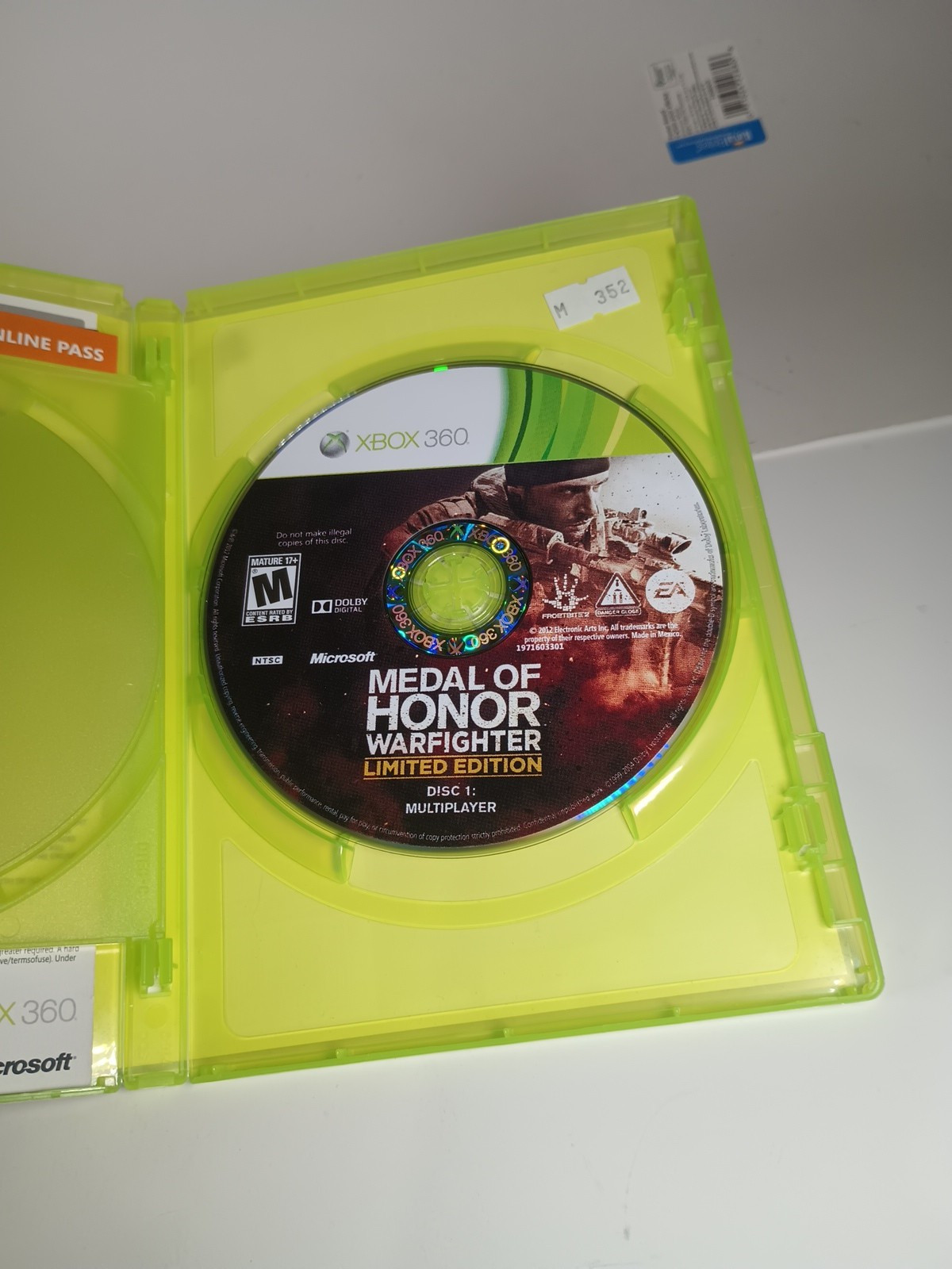 Medal of Honor – Warfighter – Limited Edition – Microsoft Xbox 360 – Used