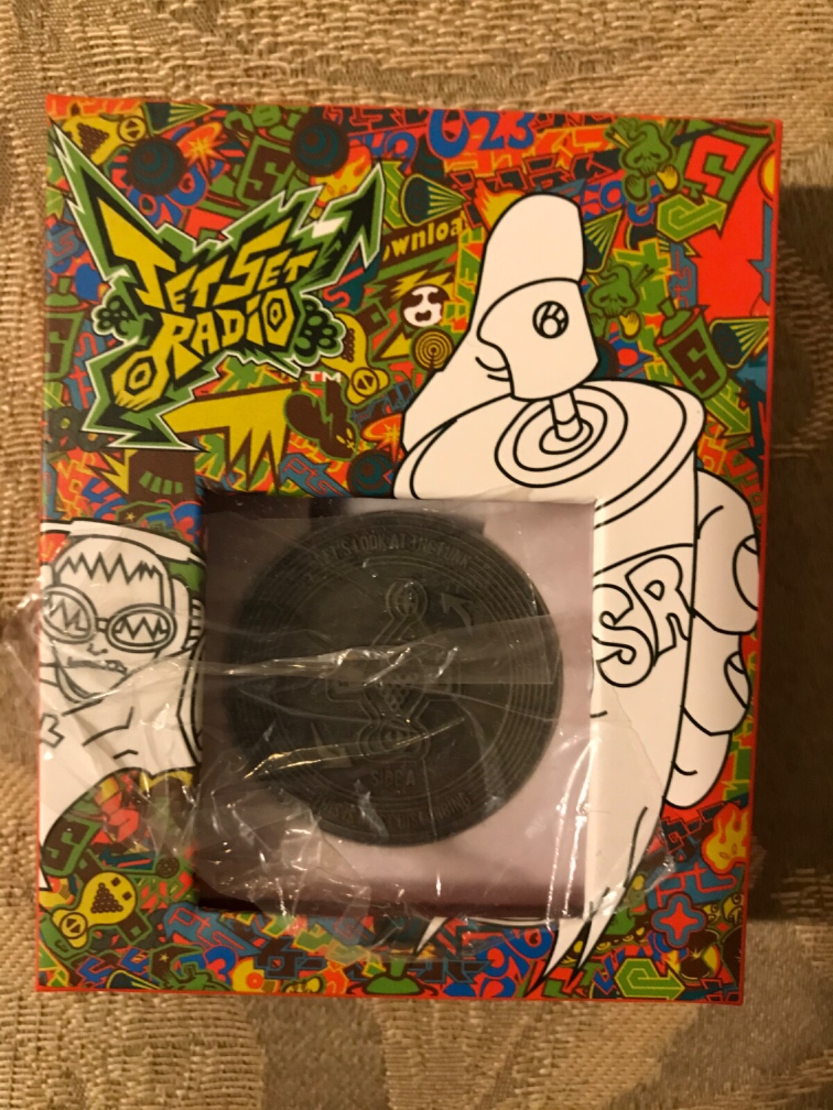 Jet Set Grind Radio Coin Medal Sega Shop EU Exclusive 300 Units Rare