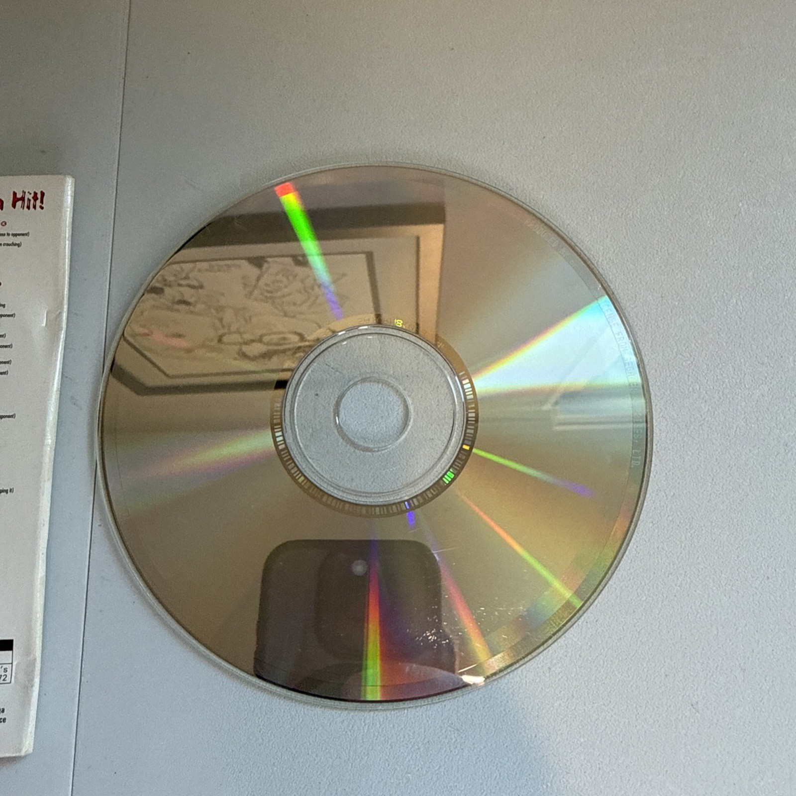Virtua Fighter Remix (Sega Saturn, 1995) Promotional Copy Not For Resale Sleeve