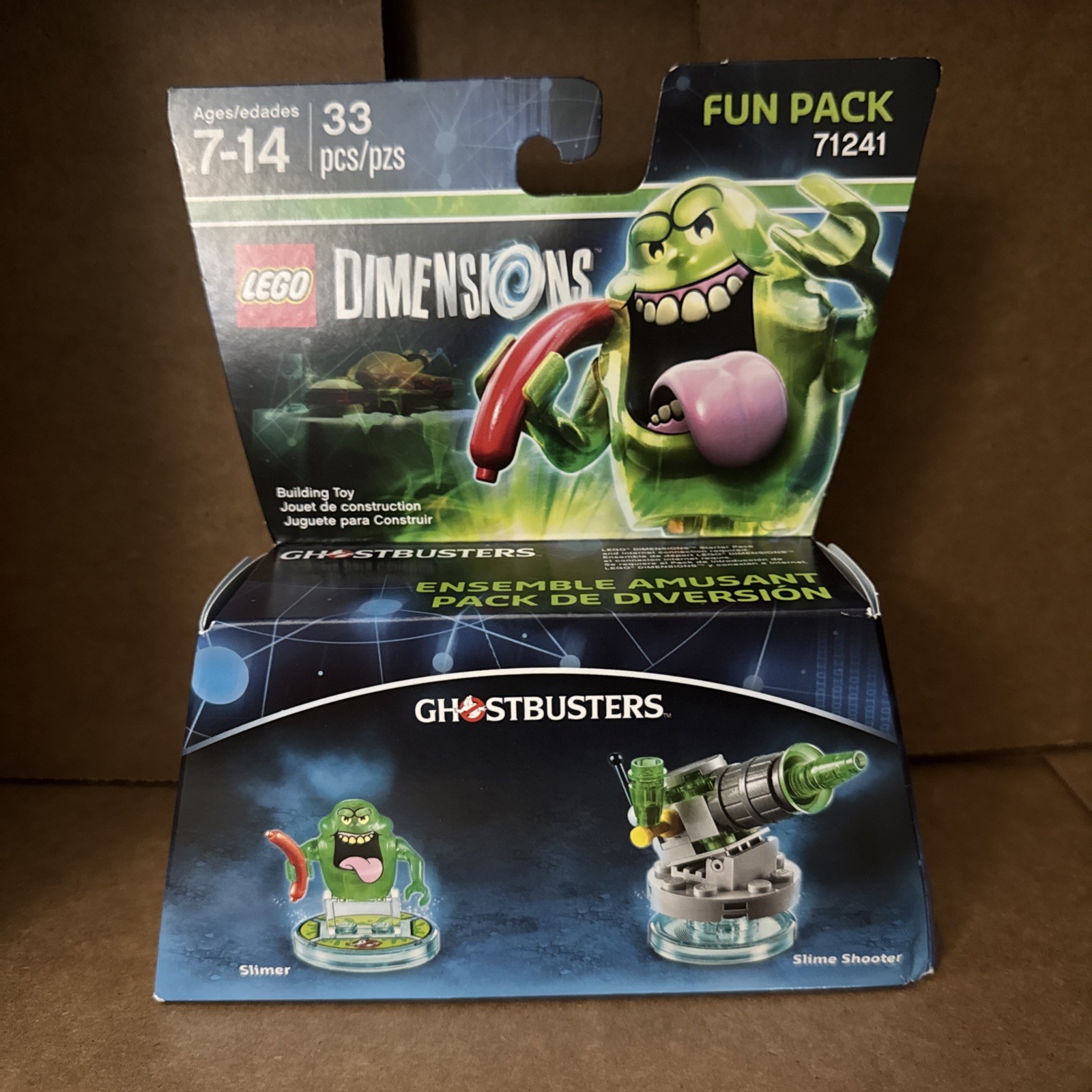 NEW Lego SLIMER Ghostbusters Dimensions Fun Pack 71241 ghost minifig minifigure
