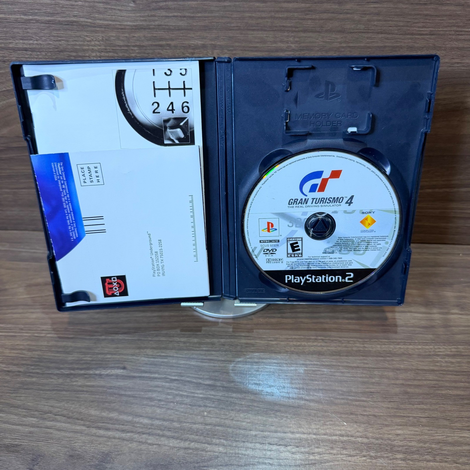 Sony Gran Turismo 4 Video Game PS2 NTSC White Good Complete CIB Racing