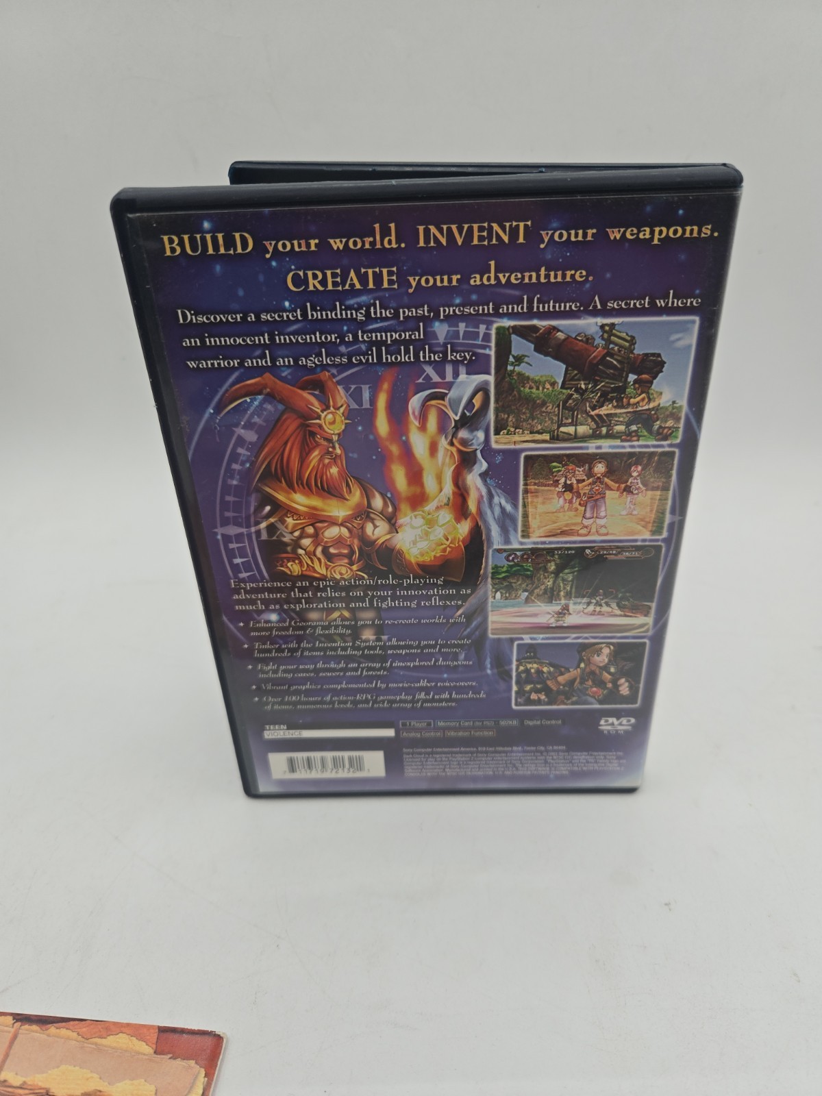 Dark Cloud 2 PS2 (Sony PlayStation 2, 2003) CIB Complete Tested Working