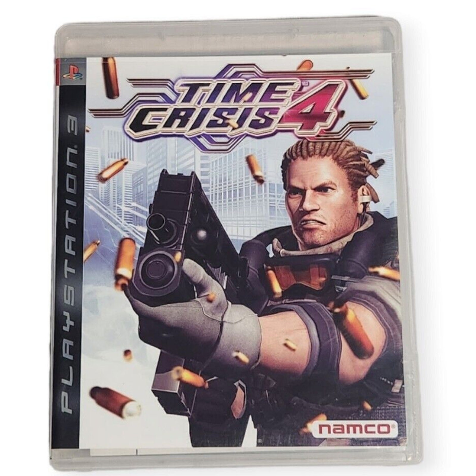 PS3 Time Crisis: 4 Hong Kong Import (Sony PlayStation 3, 2007) CIB Pre-owned