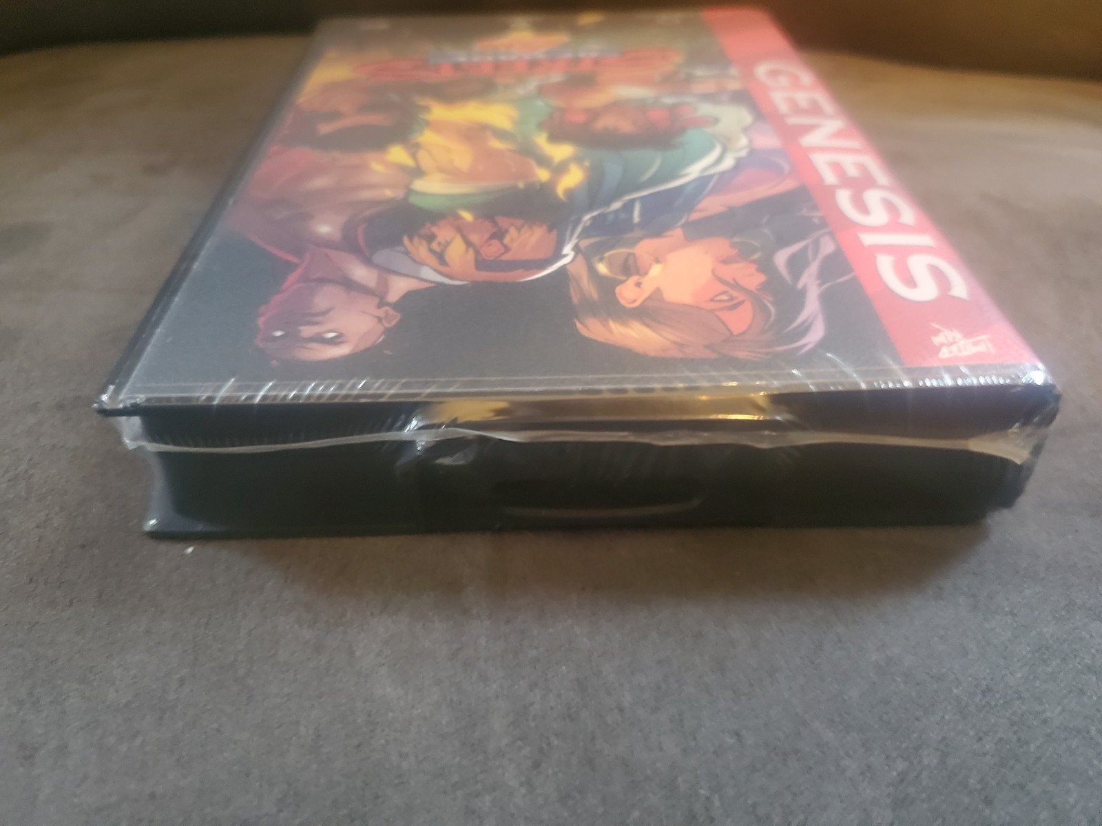 Streets of Rage 4 Collectors Edition Limited Run Metal Replica Cartridge No Game