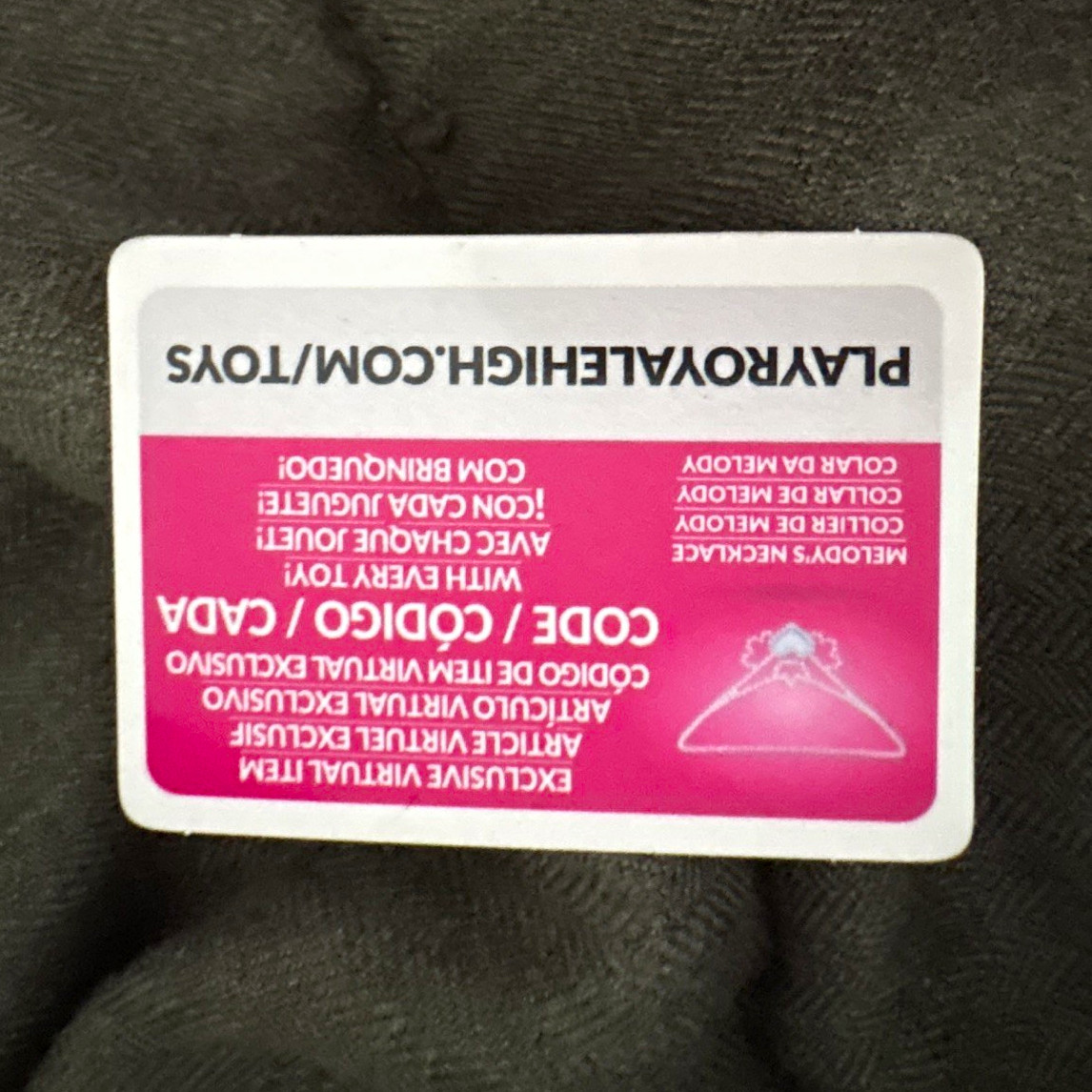 Royale High Melody’s Necklace Exclusive Virtual Item Code Card CODE ONLY