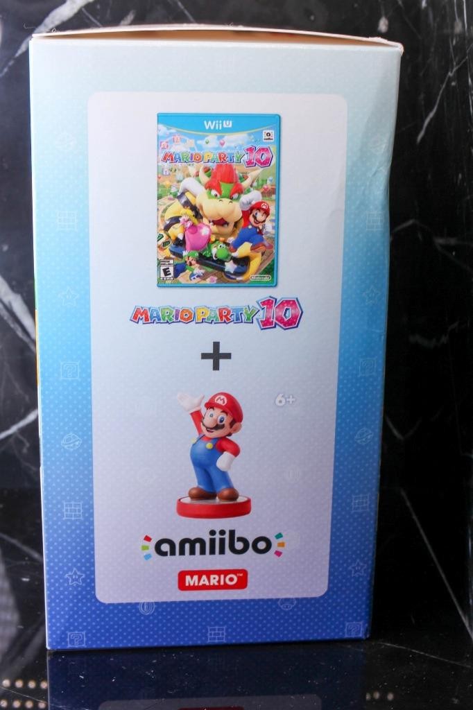 Mario Party 10 + Mario Amiibo Bundle for Wii U — SEALED LIMITED EDITION