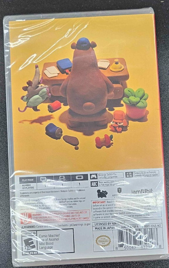 Nintendo Switch – Bear and Breakfast – Iam8bit Edition – NEW/SEALED