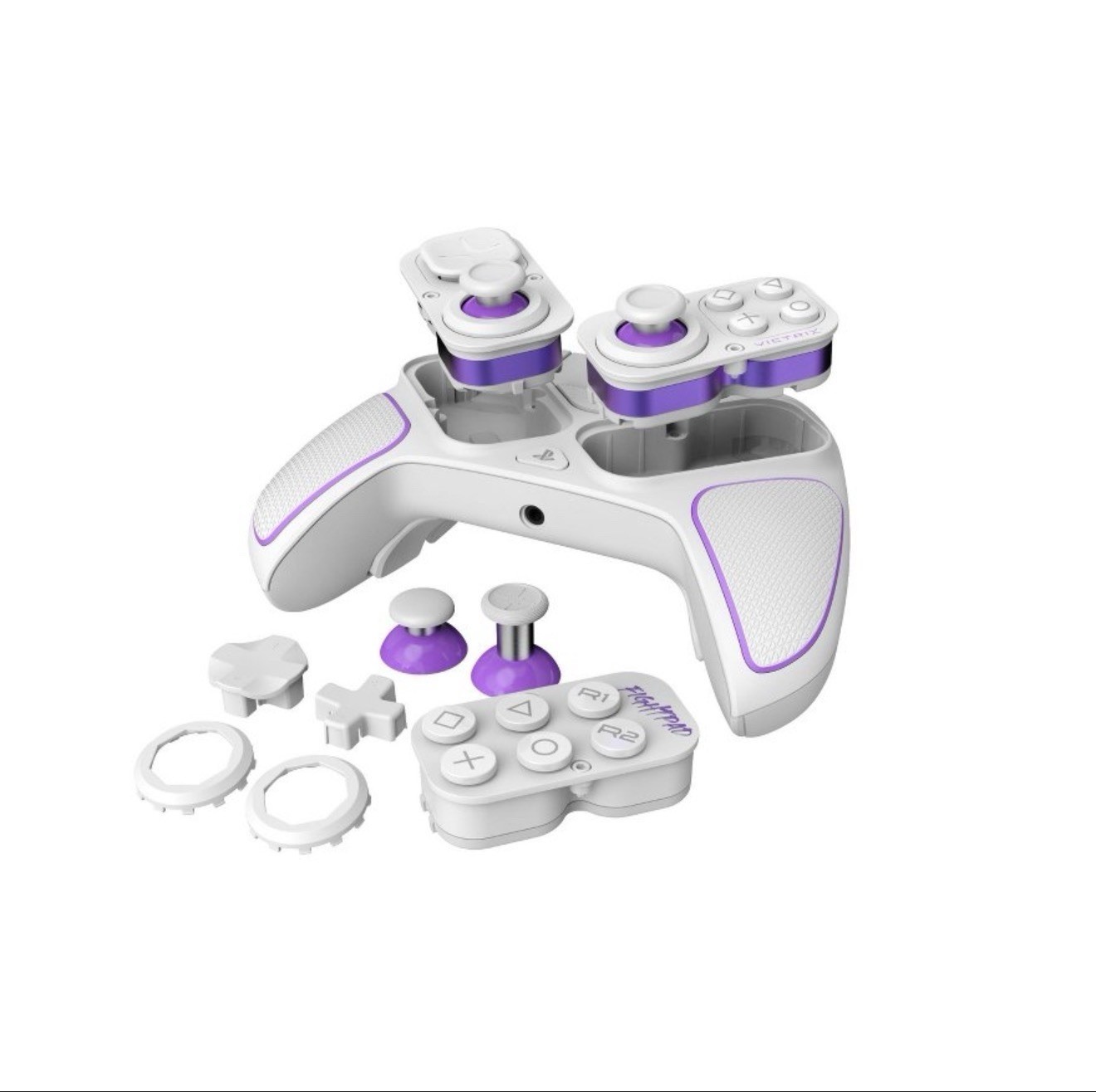 PDP Victrix Pro BFG Wireless Controller for PlayStation 5 – White