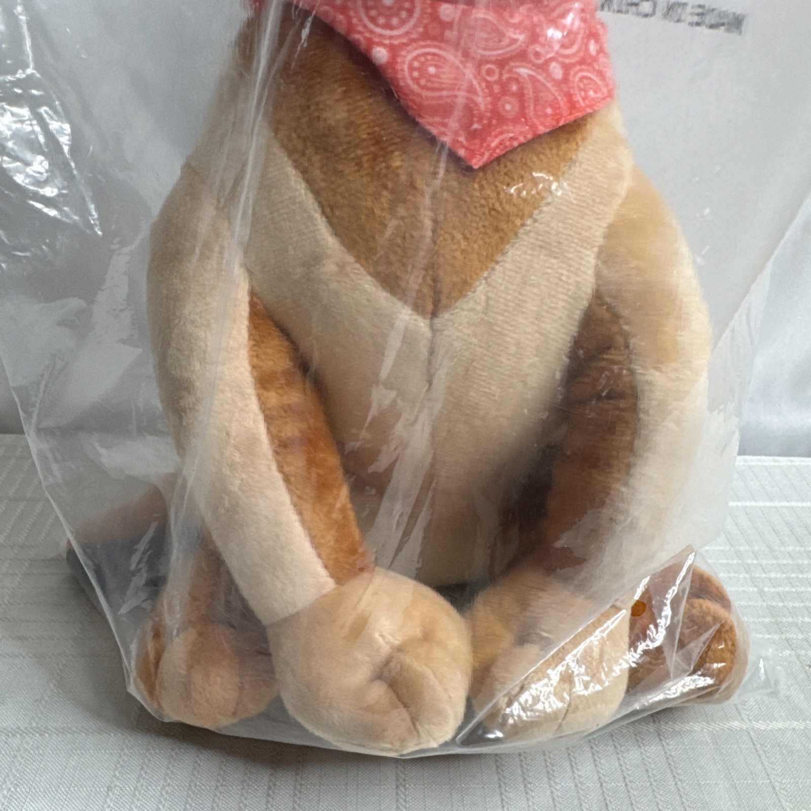 Fallout 4 Dogmeat Sitting Plush Toy Dog Bandana & Goggles 11″ Bethesda 2015 NEW
