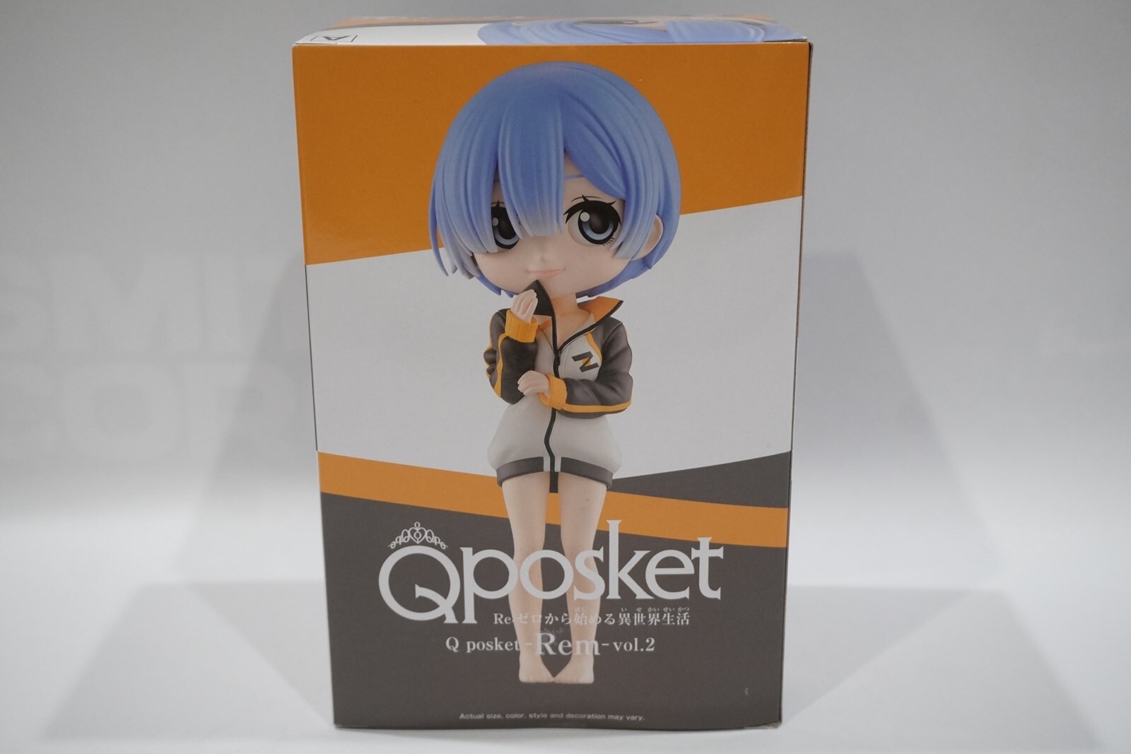 Re:Zero Q Posket Action Figure REM VER. A New Banpresto 18070 NEW SEALED NIB e7