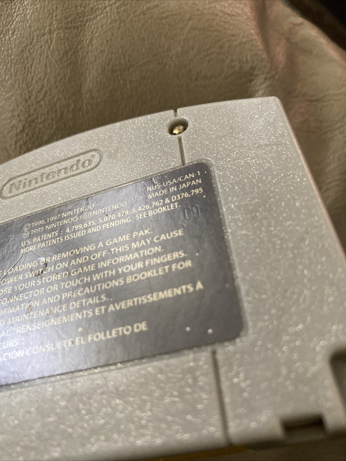 Vintage Pokemon Stadium 2 Nintendo 64 Game Pak Untested & Not Sure If Works Orig