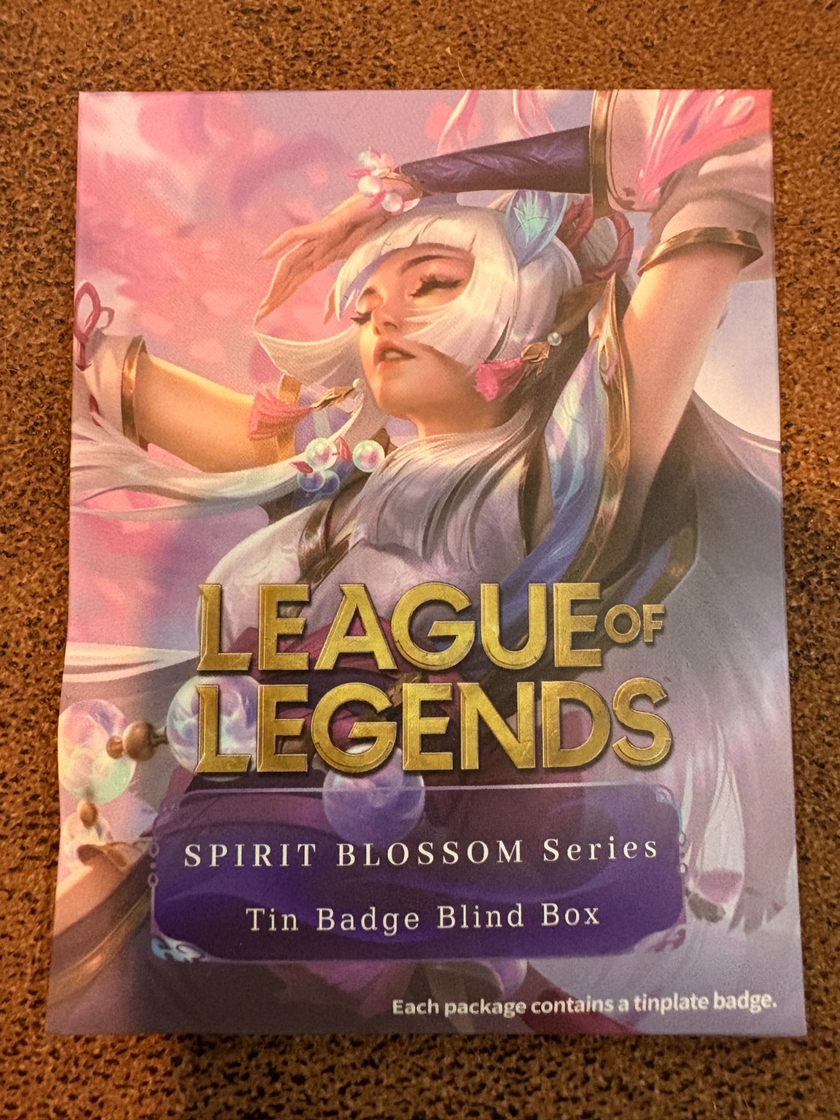 League of Legends Spirit Blossom Series Tin Badge Pin Blind Box – NEW & UNOPENED