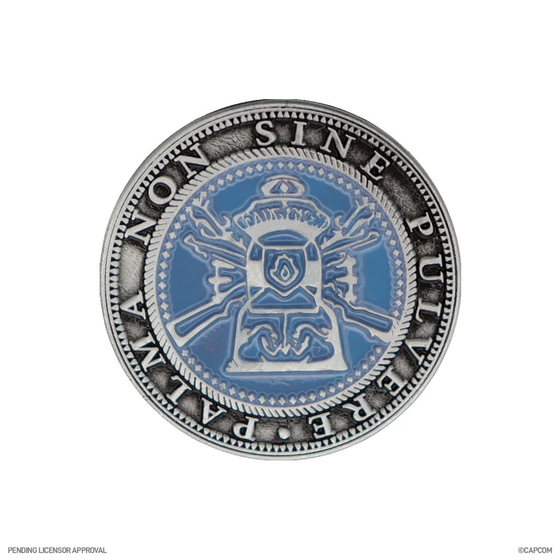Resident Evil 4 Metal Shooting Gallery Tokens Coin Set of Two