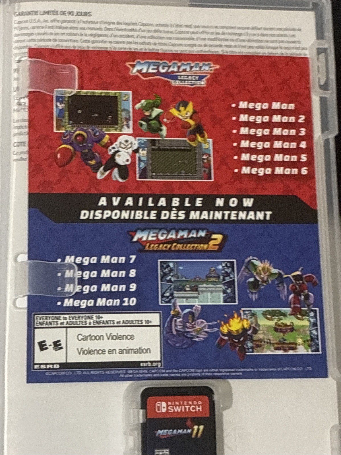 Mega Man 11 – Nintendo Switch CIB Tested