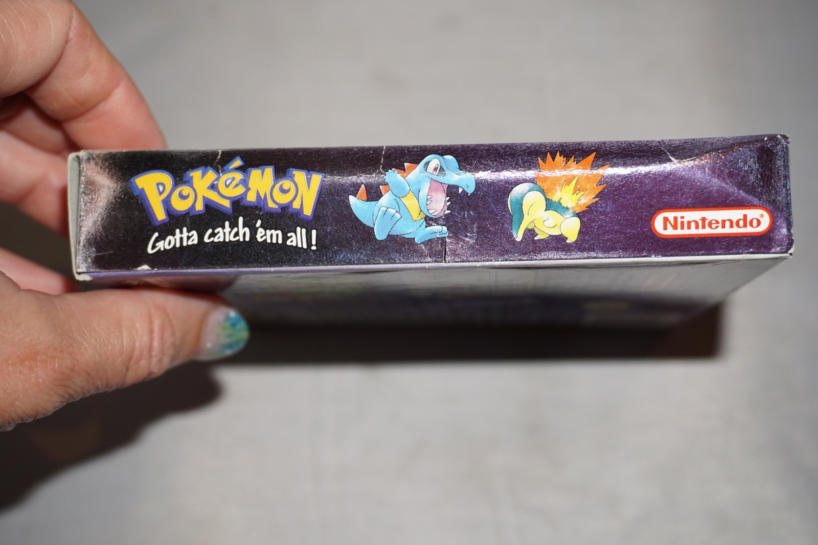 Pokemon Crystal (Gameboy Color Game Boy) Complete CIB Authentic Tested Saves