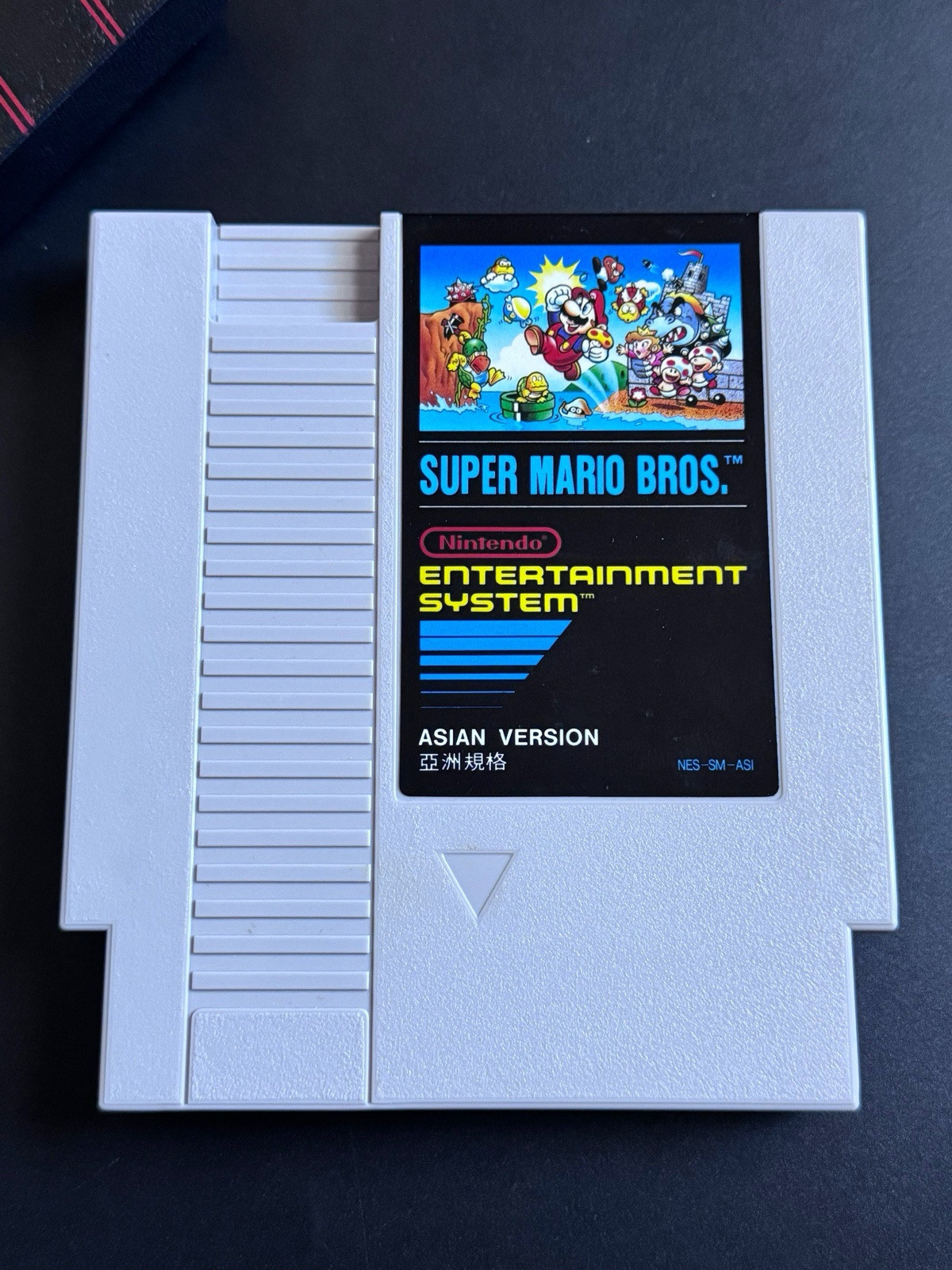 💎 NES Super Mario Bros 1985 ASIAN Variant CIB Complete Nr MINT Cart -RARE Read