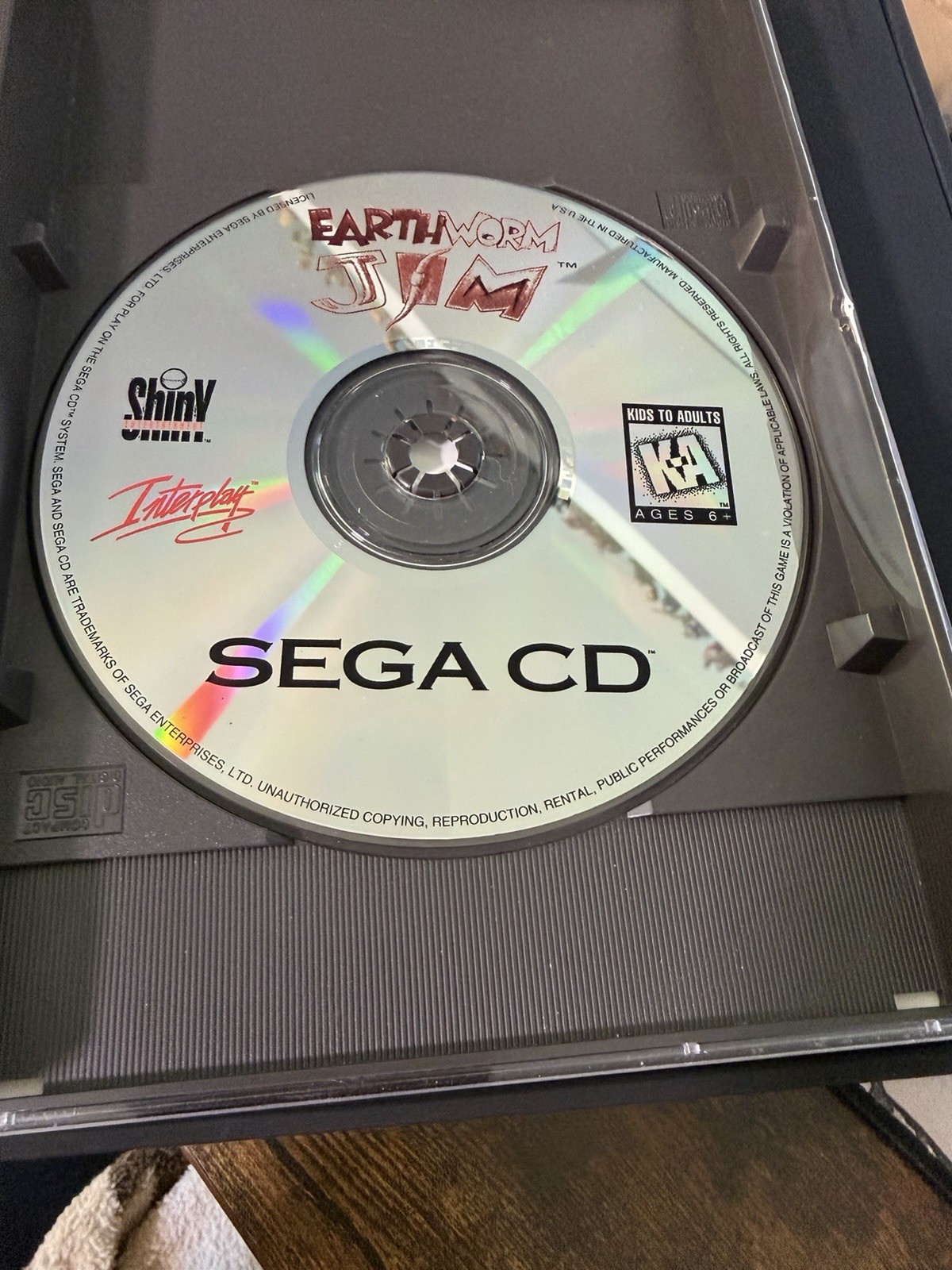 Earth Worm Jim Special Edition Sega CD CIB TESTED