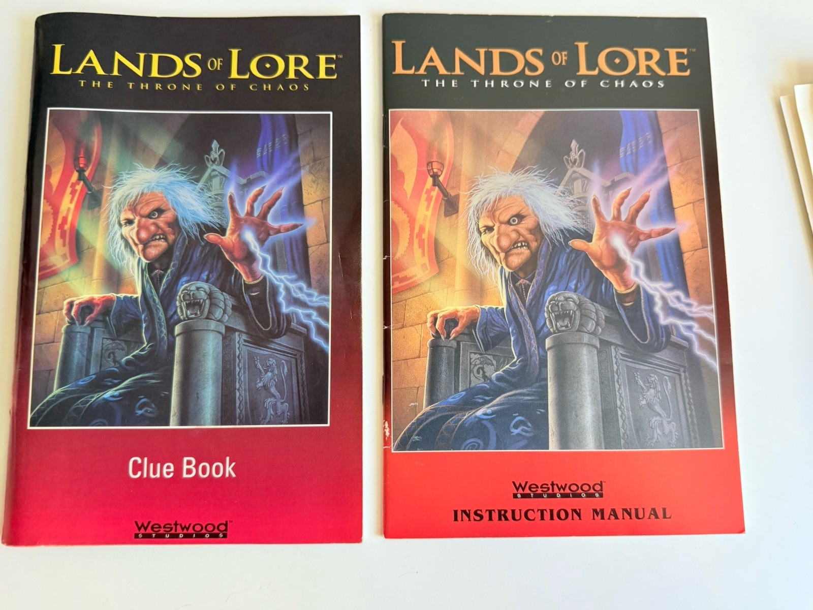 Lands of Lore: The Throne of Chaos 1993 IBM/PC 3.5” Floppy Disk Big Box Game