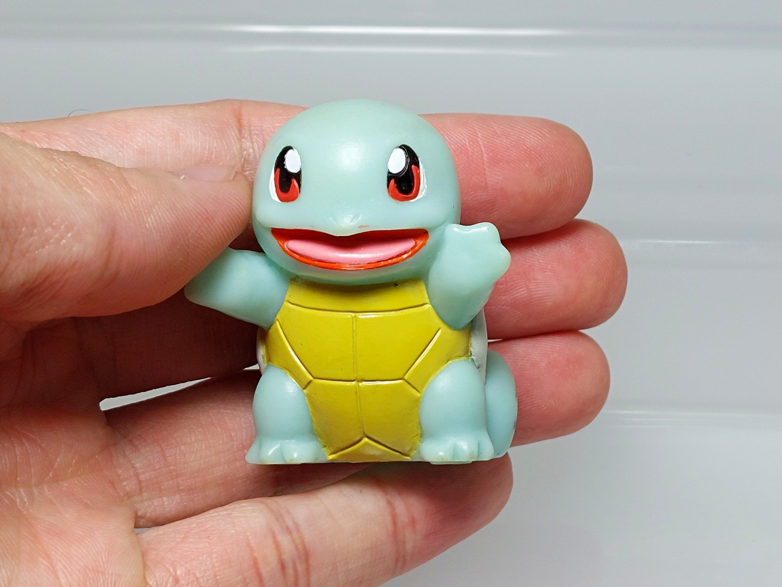 Shiny Squirtle Zenigame Iro Chigai Pokemon Kids Figure Bandai 2005 F05 1.6in