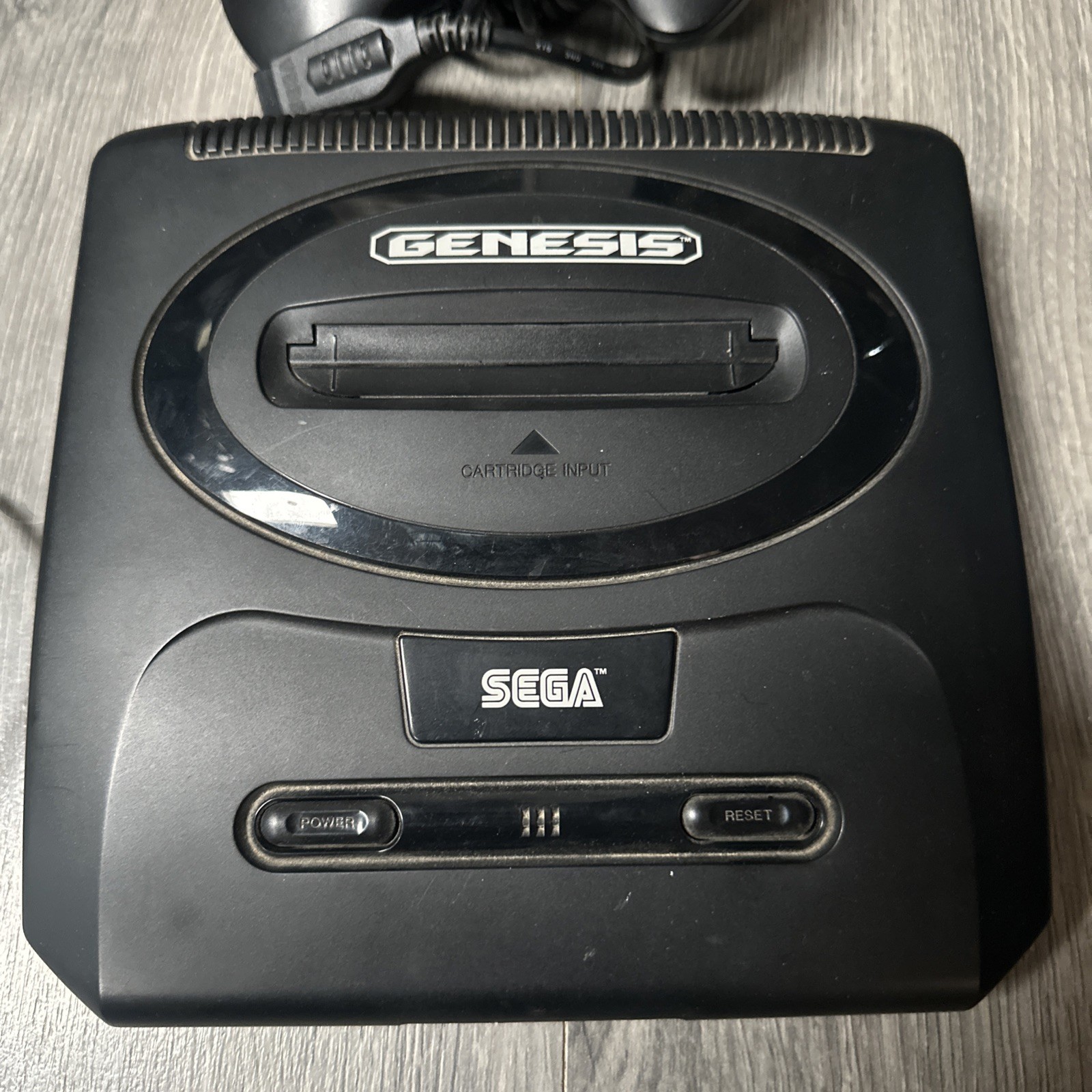Sega Genesis MK-1631 Video Game System Console w Controller,and Adaptors Tested