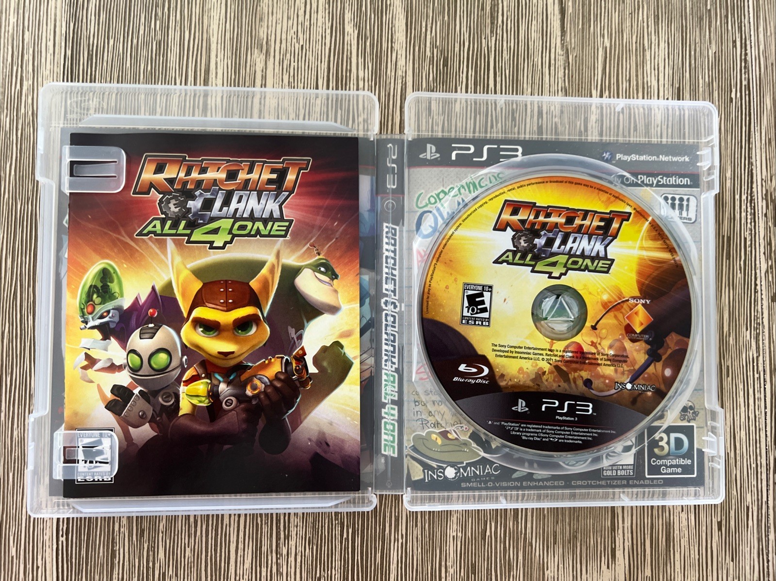 Ratchet & Clank: All 4 One (Sony PlayStation 3, 2011) Complete
