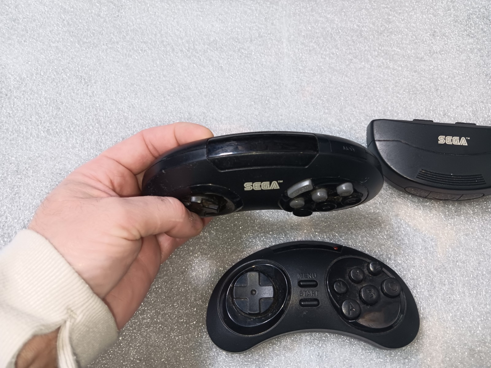 Sega Genesis EXACT-UNTEST Receiver MK-1648 w/MK-1629 & 1-OTHER-WEAR-RUST-PARTS