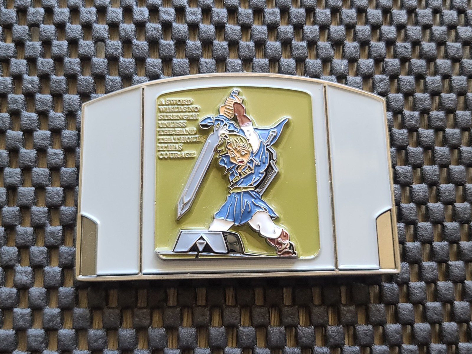 Legend of Zelda Ocarina of Time Challenge Coin Medal Nintendo 64 Promo US NAVY B