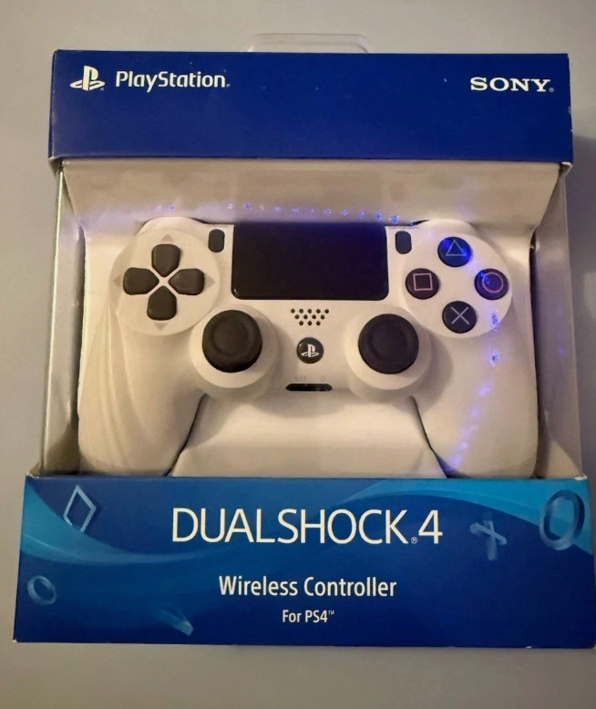 Playstation PS4 DualShock 4 Wireless OEM Controller – Glacier White