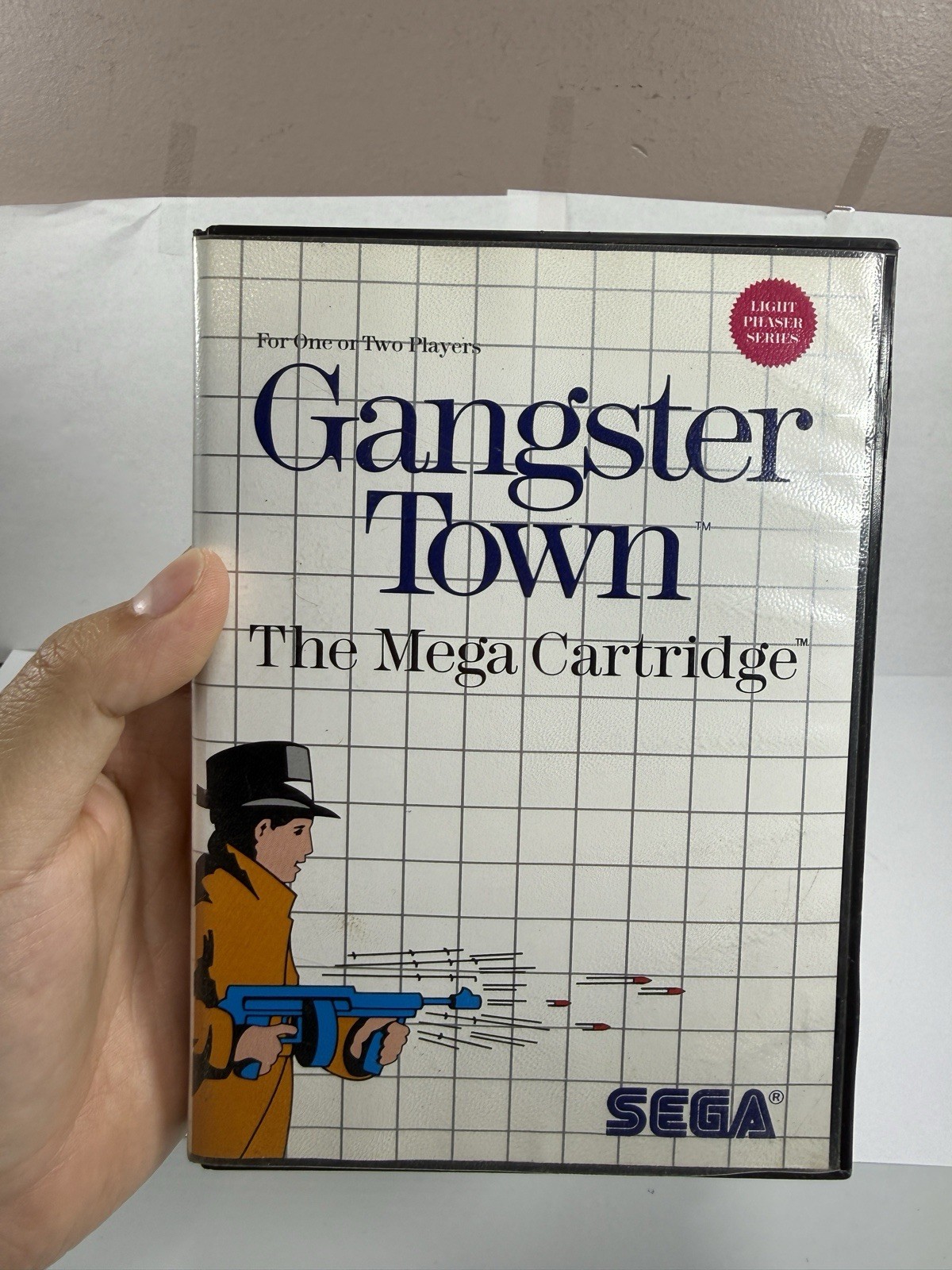 Gangster Town (Sega Master System, 1987) Complete CIB TESTED!