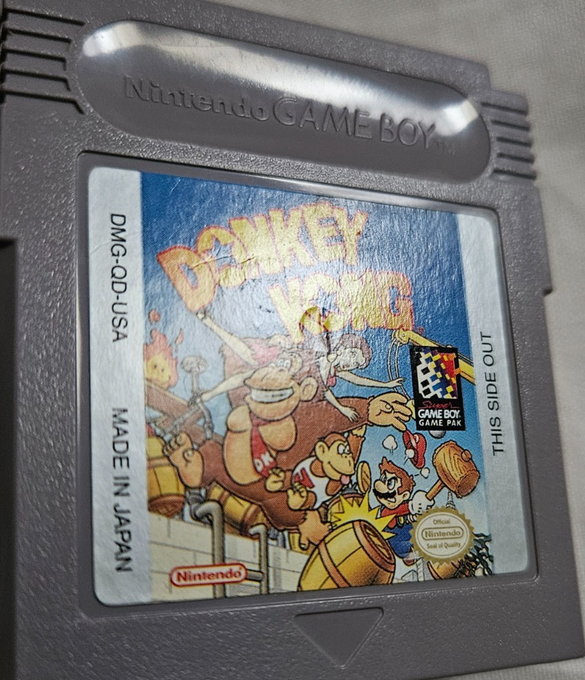Donkey Kong Cartridge Only Authentic Nintendo Game Boy DMG USA New Battery 1994