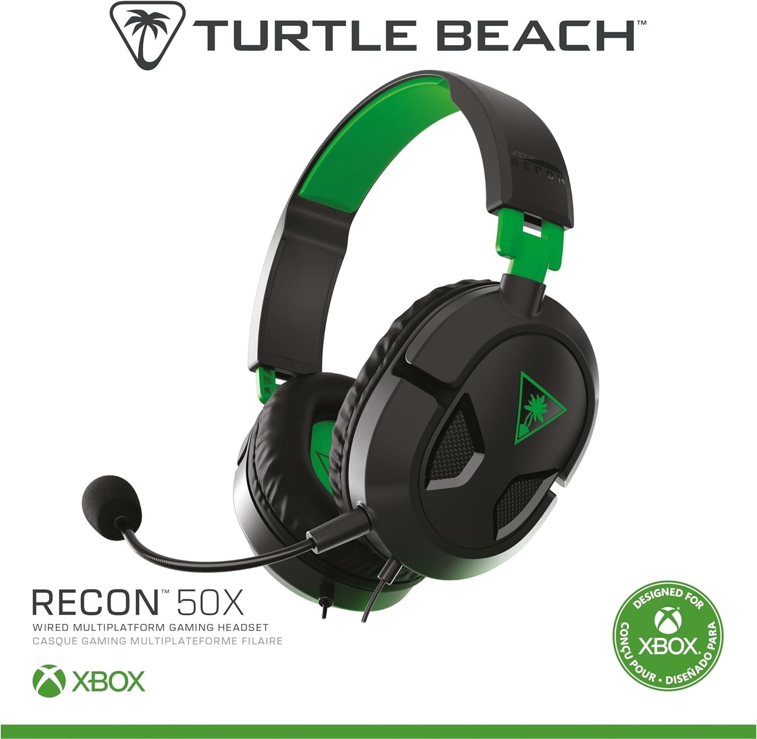 Versatile Recon 50 Gaming Headset with Adjustable Mic – Superior Sound Isolation