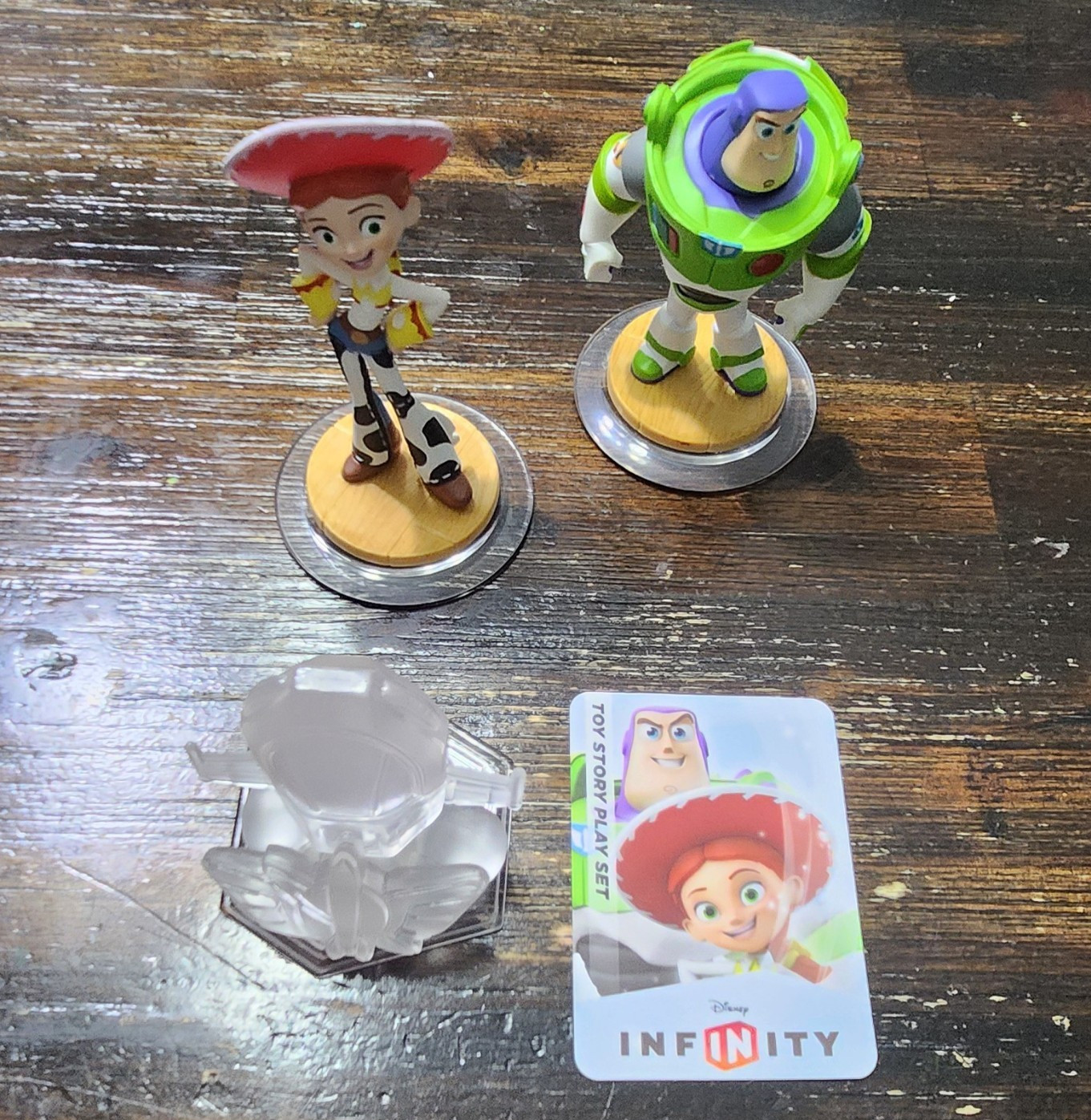 Disney Infinity Toy Story Play Set Jessie & Buzz Lightyear Character Figures