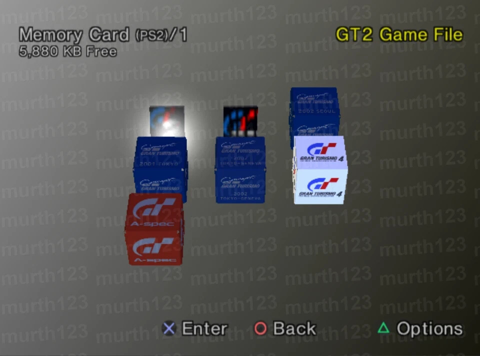 GRAN TURISMO 1 2 3 4 | MEMORY CARD SAVES 100% Unlock All Cars Tracks PS1 PS2 PS3