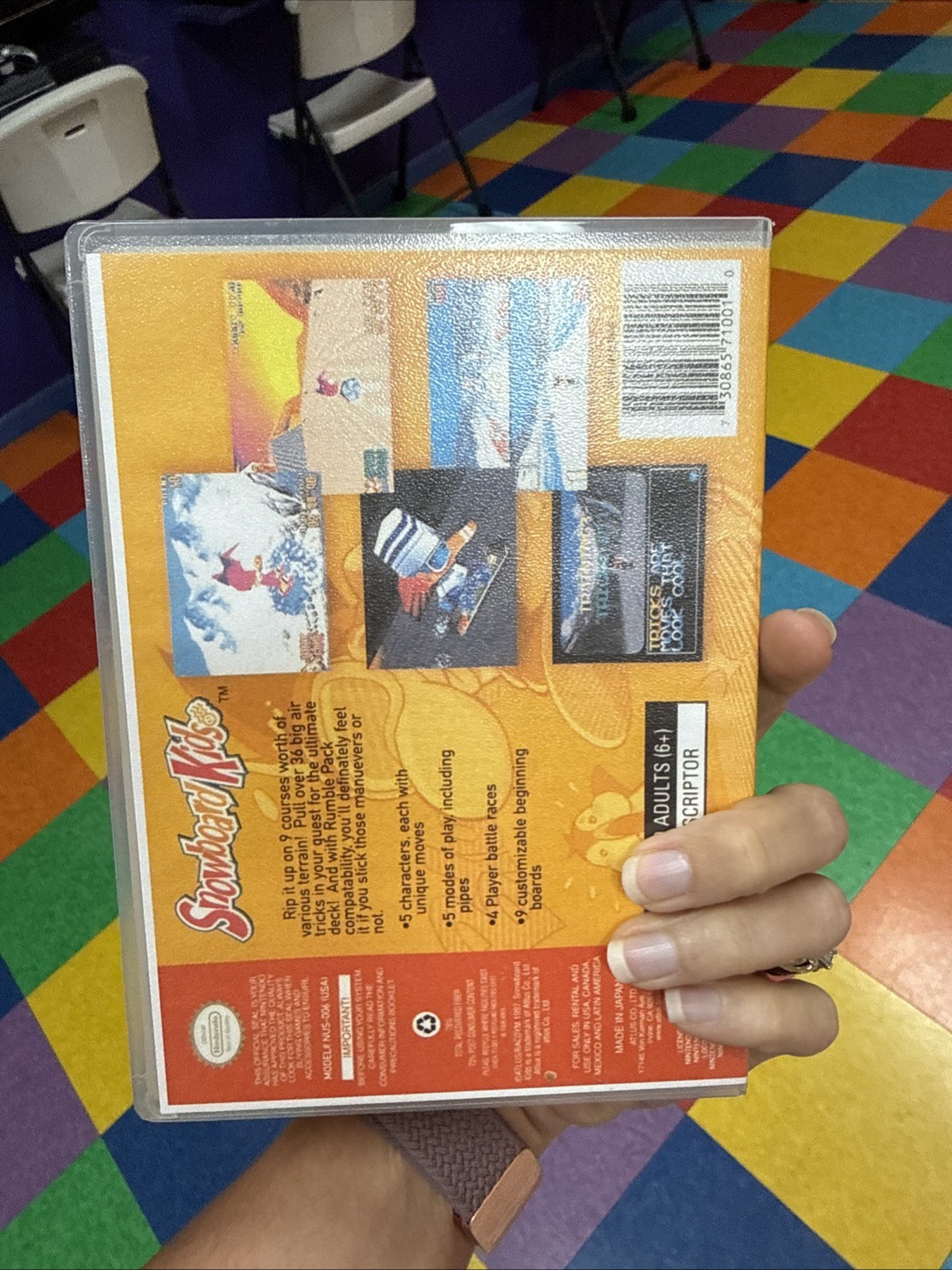 Lot of 4 Nintendo 64 N64 Clamshell Hard Cart Protector Case