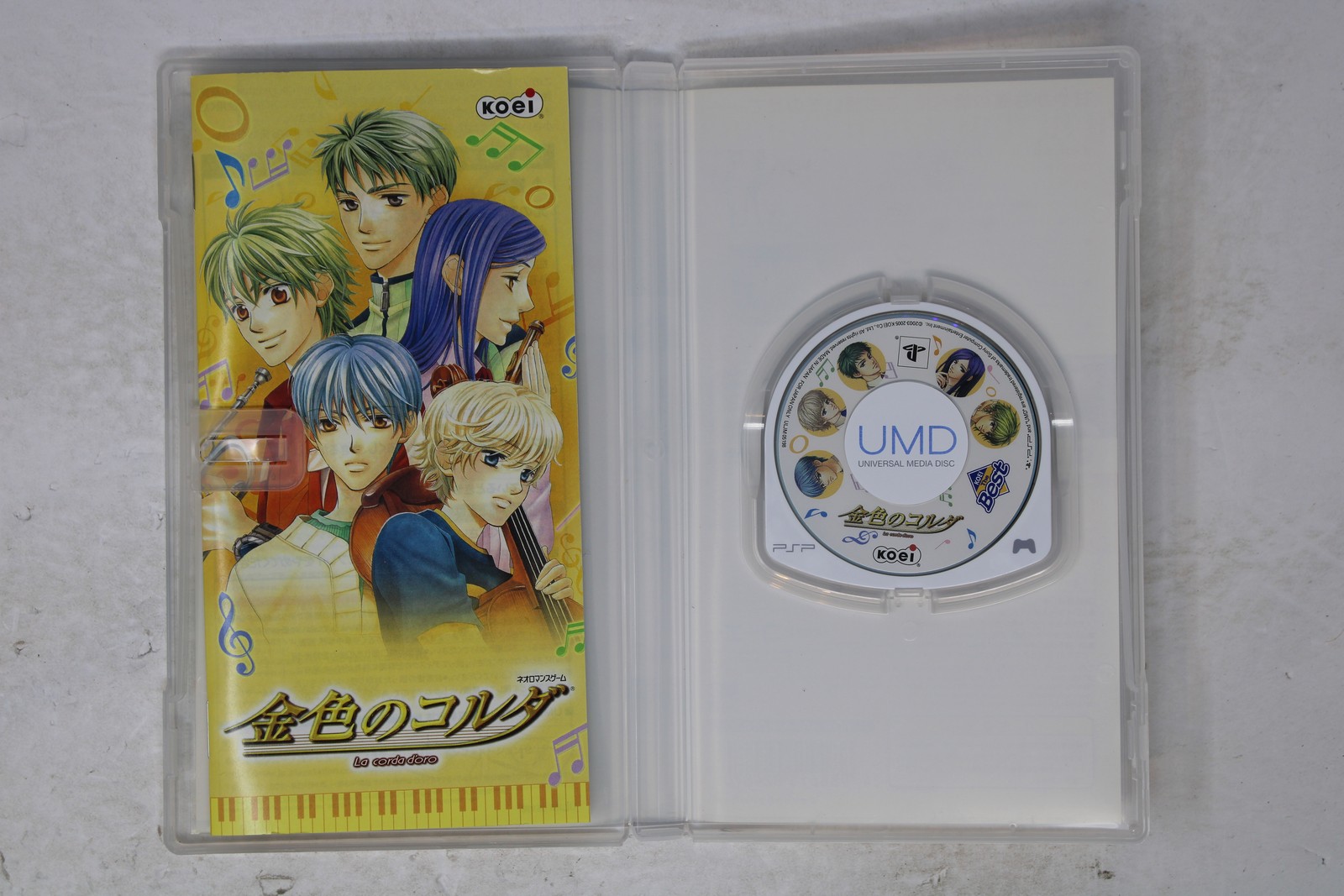 Kin’iro no Corda PSP (JPN) (Region Locked)