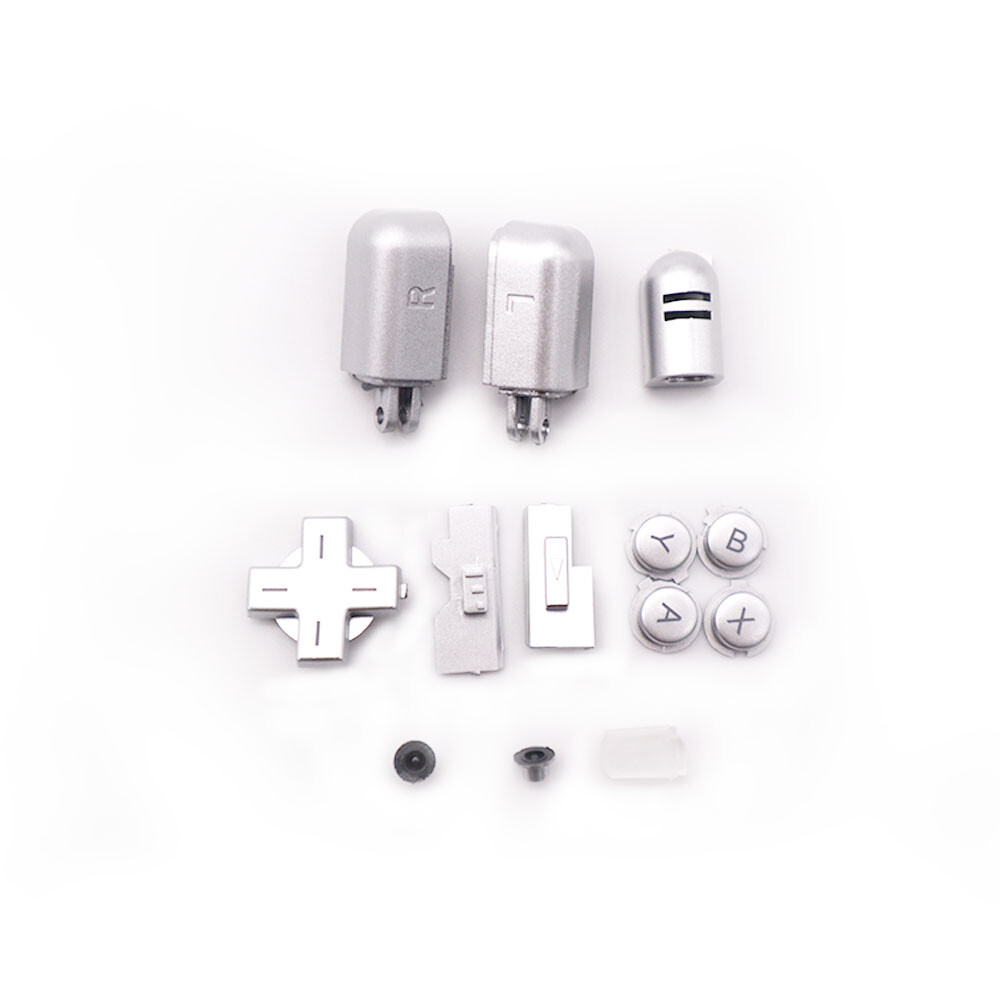 NEW ABXY L R D Pad Cross Button Full Buttons Set Replacement For NDSL Console