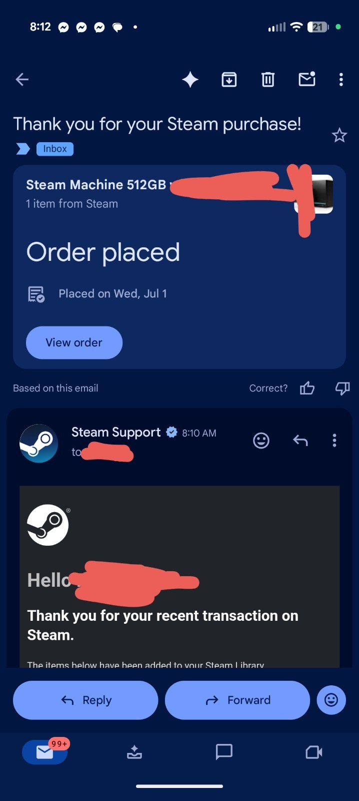 PRESALE Steam Machine 512GB (No Controller) CONFIRMED Purchase from Valve