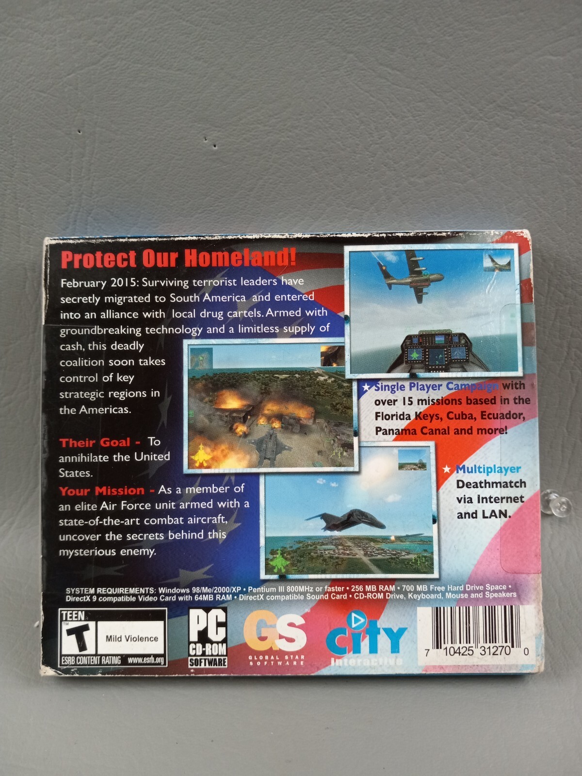 JETFIGHTER 2015 PC CD-ROM Global Star Software Good Condition NEW