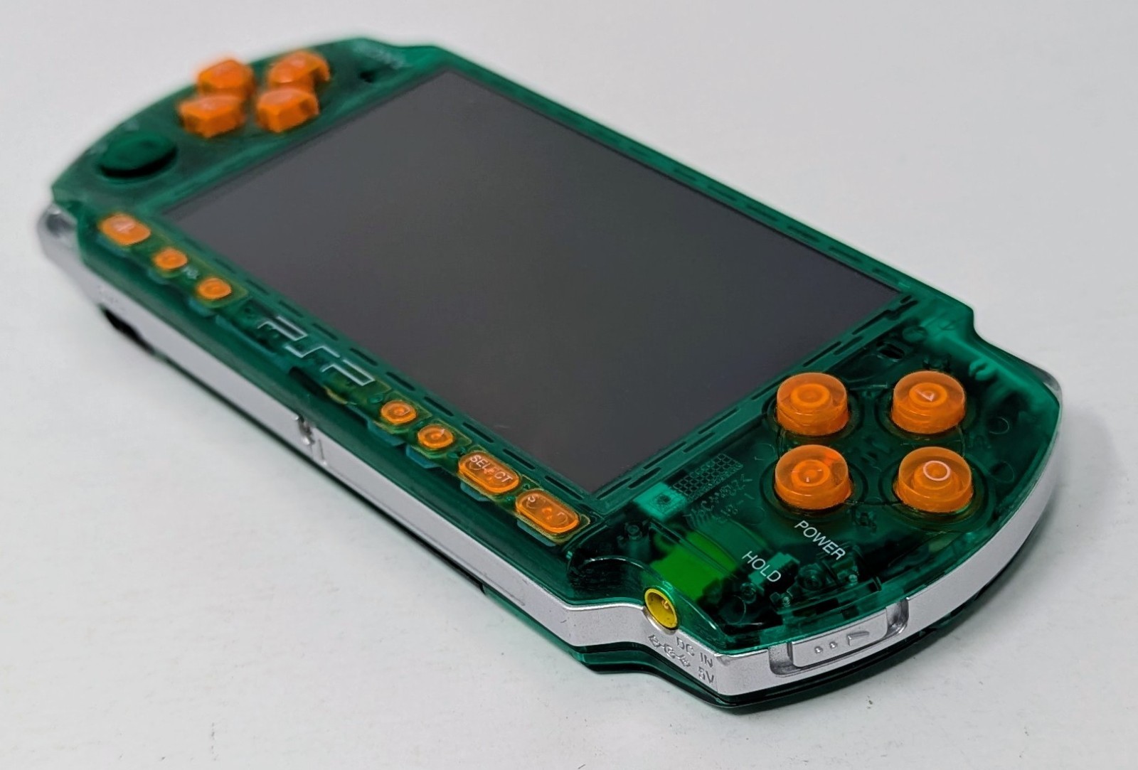 Sony PlayStation Portable Green PSP 3000 Bundle w/ SOCOM & 128GB Card – Tested!