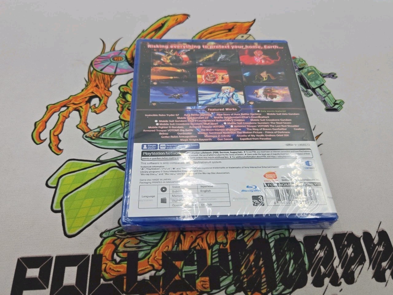 Super Robot Wars T (Multi-Language)[English Cover] PS4 Brand New Sealed (2019)