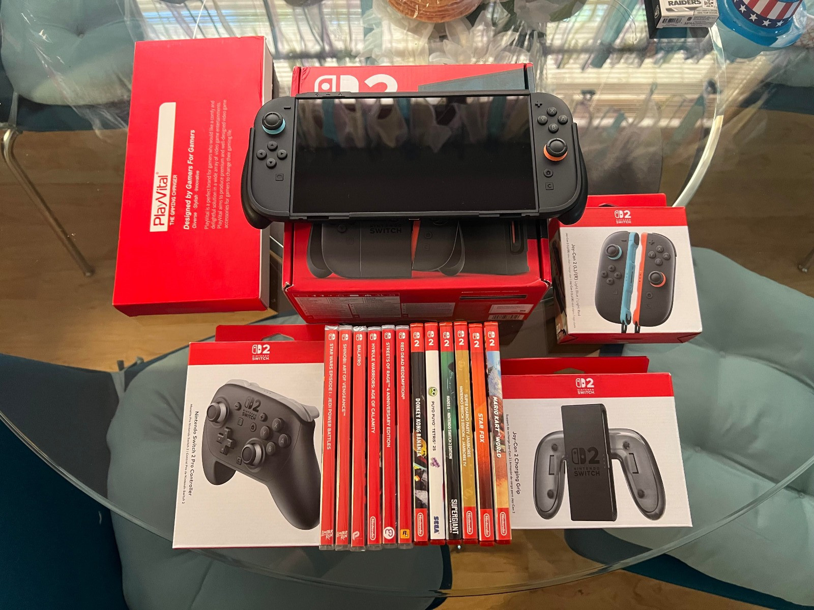 Nintendo Switch 2 – Ultimate 12 Game Bundle – Original Packaging – Adult Owned