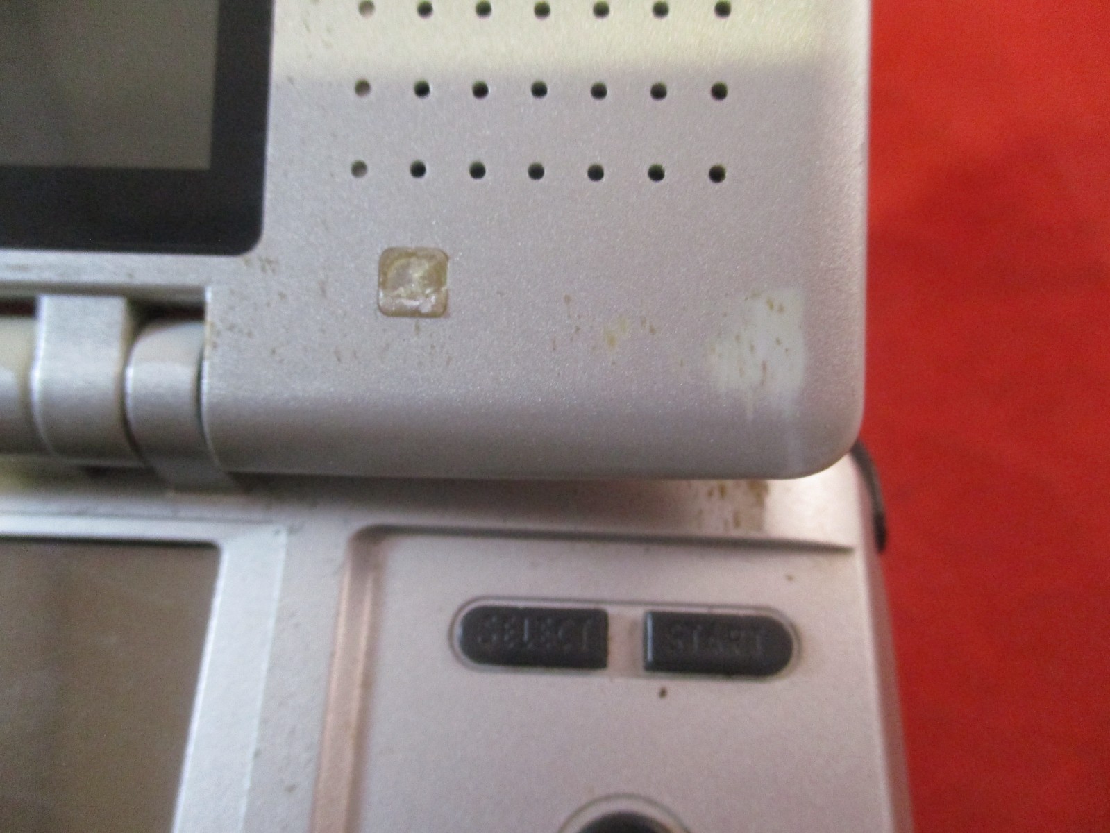 Original Nintendo DS Console System w/ Pirates of Carribean GBA game WORKS!