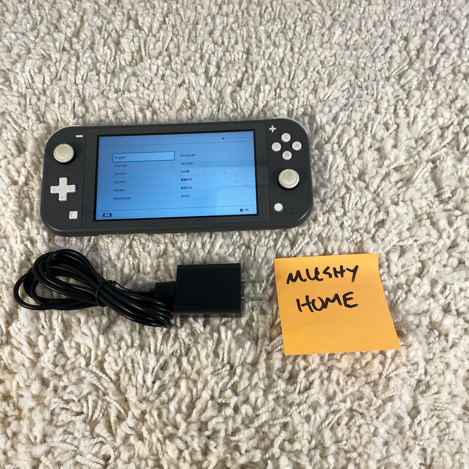 Nintendo Switch Lite Gray Grey Console Handheld Console System HDH-001 Tested