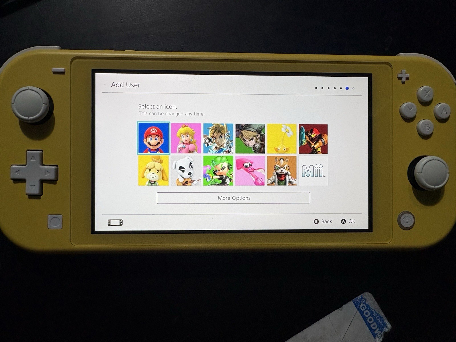 Nintendo Switch Lite Yellow Handheld Console