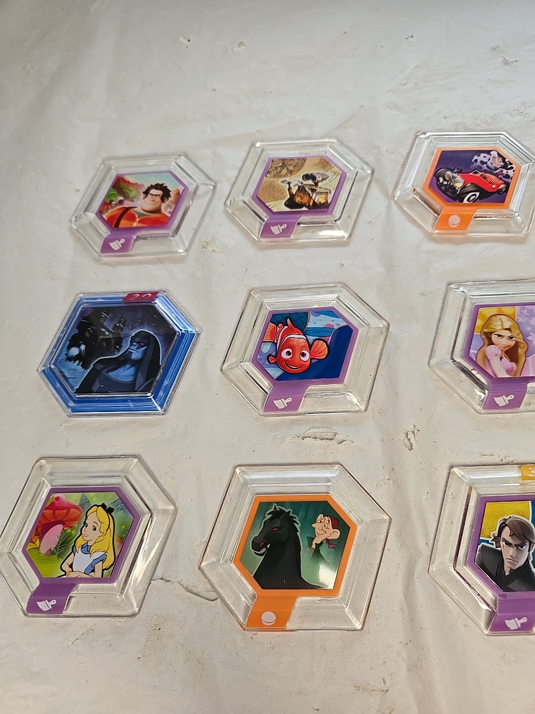 DISNEY INFINITY 3.0 2.0 Power Disc Lot 15 Star Wars Marvel Jack Skellington