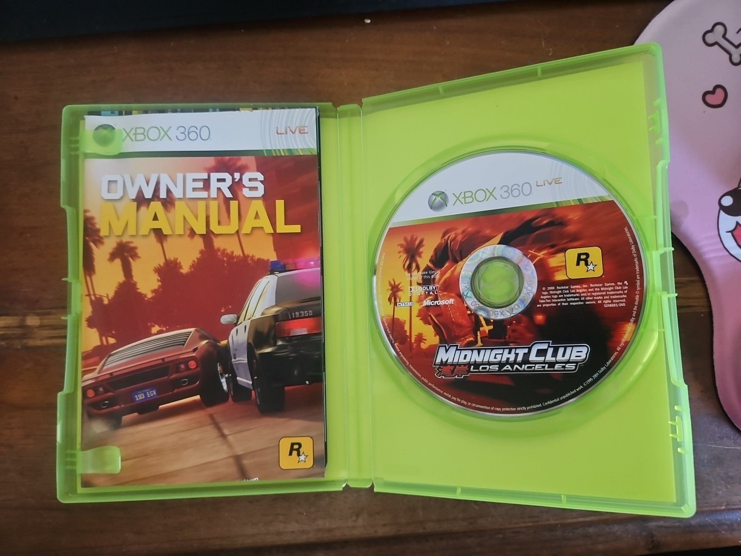 Midnight Club Los Angeles Xbox 360 HONG KONG TAIWAN ASIA ASIAN IMPORT COMPLETE
